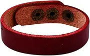 TEHAUX 4pc DIY Leather Bracelet Unisex Matching Hand Chain Wrist Bangle for Students Lovers