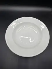 Crown Rego by Oneida 9" White Porcelain Rim Soup Bowl