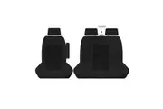 For LDV Delivery 9 Ute Minibus Van 2020-On Waterproof Fabric Black Custom FRONT Car Seat Cover