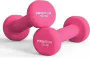 Dumbbells Anti Slip Neoprene Dumbbell Soft Touch Grip Hand Weights Home Gym Exer