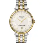 TISSOT 天梭 官方授權CARSON 都會品味紳士機械錶(T1224072203100)40MM