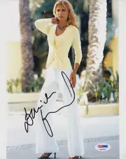 DANIELA PESTOVA CZECH SUPERMODEL SIGNED GORGEOUS PHOTO PSA