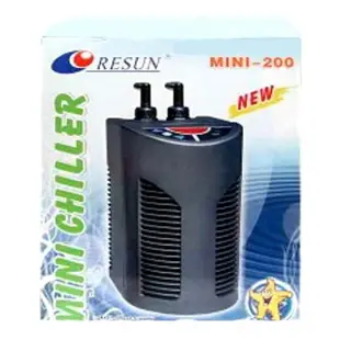 【RESUN 日生】冷卻機 mini 200型 1/13 HP 魚缸降溫/冷水機(淡.海水均適用)