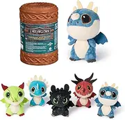 Dreamworks Dragons How to Train Your Dragon, Mini Surprise Plush Toy, 7,5-cm Dragon Stuffed Animal, Mystery Toys, Kids Toys for Boys Ages 4 and Up (Styles May Vary)