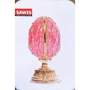 SAWES利格芬喉糖 / Rose Pink Faberge Style Enameled Egg eslite誠品