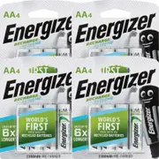 Energizer Rechargeable AA Batteries Battery Pack 16 Bulk