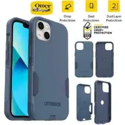 OtterBox Apple iPhone 13 Commuter Series Antimicrobial Case - Rock Skip Way (Blue) (77-85427)