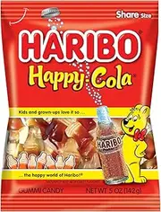 Haribo Gummi Candy, Happy Cola, 5 oz. Bag (Pack of 12)