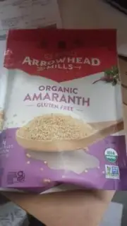 Arrowhead Mills Organic Amaranth 16 oz bags (Case Pack of 6)