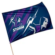 Melbourne Storm NRL Game Day Flag * Great for Games or Home!