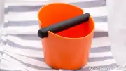 Cafelat Coffee Espresso Knock Box Grinds Bin Small Tubbi Orange 13cm