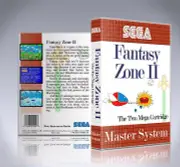 Sega Master System Case - NO GAME - Fantasy Zone II