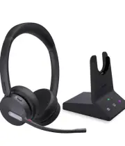 Yealink WH64 Dual Teams Wireless DECT Bluetooth Headset 1208674 32 Hours