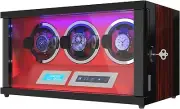 Watch Winder LCD Display Touch Screen & Remote Procesor controlled quiet motors
