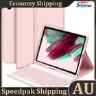 For Samsung Galaxy Tab A9 Plus 11 Inch BT Keyboard Case Auto Sleep/Wake(Pink) AU