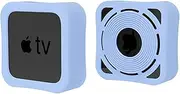 siduater Silicone Case for 2021 Apple TV 4K (2nd Generation), Lightweight Shockproof Anti Slip Protective Cover for Apple TV 4K 2021 / HD 5th Generation, Blue