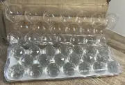 Glass Crystal Ball/Sphere Replacement For Chandeliers, Crafts. (Qty 20)
