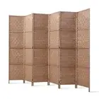 Artiss 6 Panel Room Divider Screen Privacy Timber Foldable Dividers Stand Natura