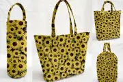 Sunflowers Reusable Gift Bags and/or Tote Bags