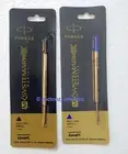 Parker M Systemark Ball Point Pen Refill Fine Point 1 Blue + 1 Black Ink
