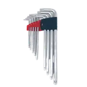 27 Piece - Allen Hex Key + Tamper Proof Torx Key + Ball Head Key Set