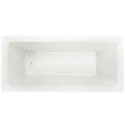 Decina Aria 1675 Inset Bath (Tile Bead) White AR1675W