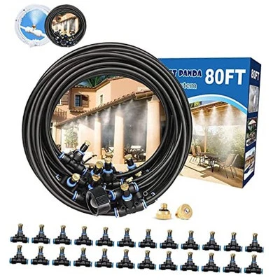 Misting System for Patio 80FT(24M), Water Misters for Cooling Outdoor,