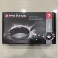 在飛比找蝦皮購物優惠-Swiss Diamond 全新 瑞仕鑽石圓深煎鍋 26cm