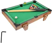 GOOHOCHY Children's Pool Table Billiard Table Toy Realistic Mini Billiards Boys and Girls Pool Game for Boys and Girls