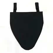 septacgears New Airsoft Paintball Tactical Molle Protector Groin Panel Pad W/Insert Soft EVA Dummy Plate Nylon Black