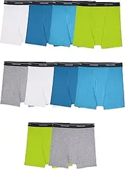 [Fruit of the Loom] Boys' Big Cotton Boxer Brief Underwear