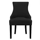 Velvet Fabric Sloping Arm Chair Cover XL Size Wing Bakc Back Chair Seat Covers
