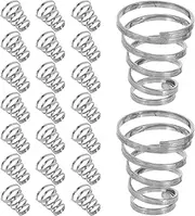 GANAZONO 30Pcs Quick Release Wheel Skewer Springs for Mountain and Road Bikes Professional Wheel Parts with Shock Absorption Versatile for Front and Rear Use