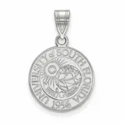 SS Univ of South Florida Medium Crest Pendant