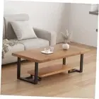 Upgraded Square Metal 16 Inch Height 18 inch 16" x 18" 2 Tier Coffee Table Legs