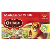 Celestial Seasonings, Herbal Tea, Madagascar Vanilla, Caffeine Free, 20 Tea Bags, 1.5 oz (43 g)