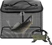 Fishing Net - Portable Angling Mesh,Quick Dry Space Saving Floating Fishing Basket for Freshwater and Saltwater