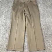 NWT Dockers D3 Pants Men's 38x29 Brown Flat Front Classic Fit