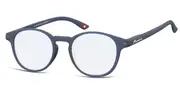 Montana Readers BLF52 Blue-Light Block BLF52A Men's Glasses Blue Size +1.00 - Private Health Rebate - Blue Light Block Available