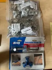40 Pcs - Blum Compact 38N 3/8" 105deg Overlay Hinge in Soft Close + KREG JIG KIT