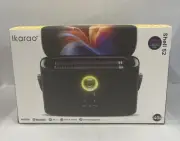 Ikarao Portable Karaoke Machine, 2 Wireless Mics, 140W Speaker, TV Connect, App