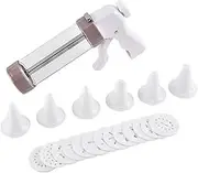 DIY Biscuit Machine Cookie Maker Icing Cookie Press Set with Stamp and Nozzles Home Bakery Baking Tool