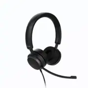 SNOM A310D Corded Headset Duo, Full band audio, High wearing comfort, Lightwe...