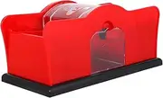 LABRIMP Manual Card Shuffling Machine for Adults Poker Card Shuffling Tool Sturdy Material Red Color Easy to Use