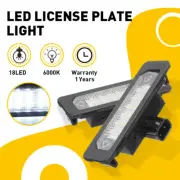 2X LED License Number Plate Tag Light For Ford Flex Taurus Focus Fusion Mustang