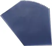 uxcell Colored Vellum Paper, 20 Sheet Deep Blue Transparency 8.3" x 5.9" Printable Vellum Paper, Translucent Vellum Sheets for Printing Wedding Invitations Ink Jet Laser Printer
