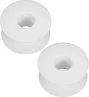 4pcs Plastic Spool Fishing Spool Extension Cord Storage Empty Thread Spools Soldering Wire Holder Cord Reels Spool Empty Fishing Line Winding Tool Plastic Cable Spools White