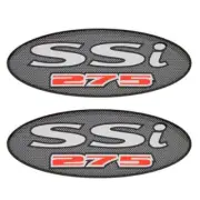 Chaparral Boat Oval Plaque Decal | Gray Cuddy Cabin 275 (Pair)
