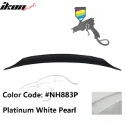 Fits 12-15 Civic Sedan Highkick Duckbill Trunk Spoiler #NH883P Platinum White (for: Honda)
