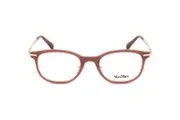 Max Mara Rectangle Frame Glasses 49 White